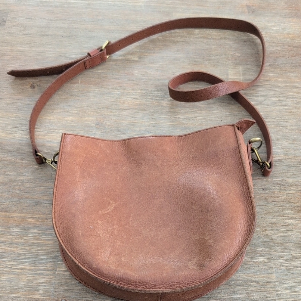 Madewell Transport Saddle Bag - Brown